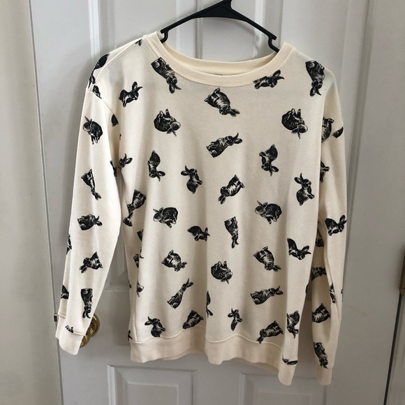 Forever 21 | Sweaters | Forever 2 Rabbit Sweater White Size Small | Poshmark